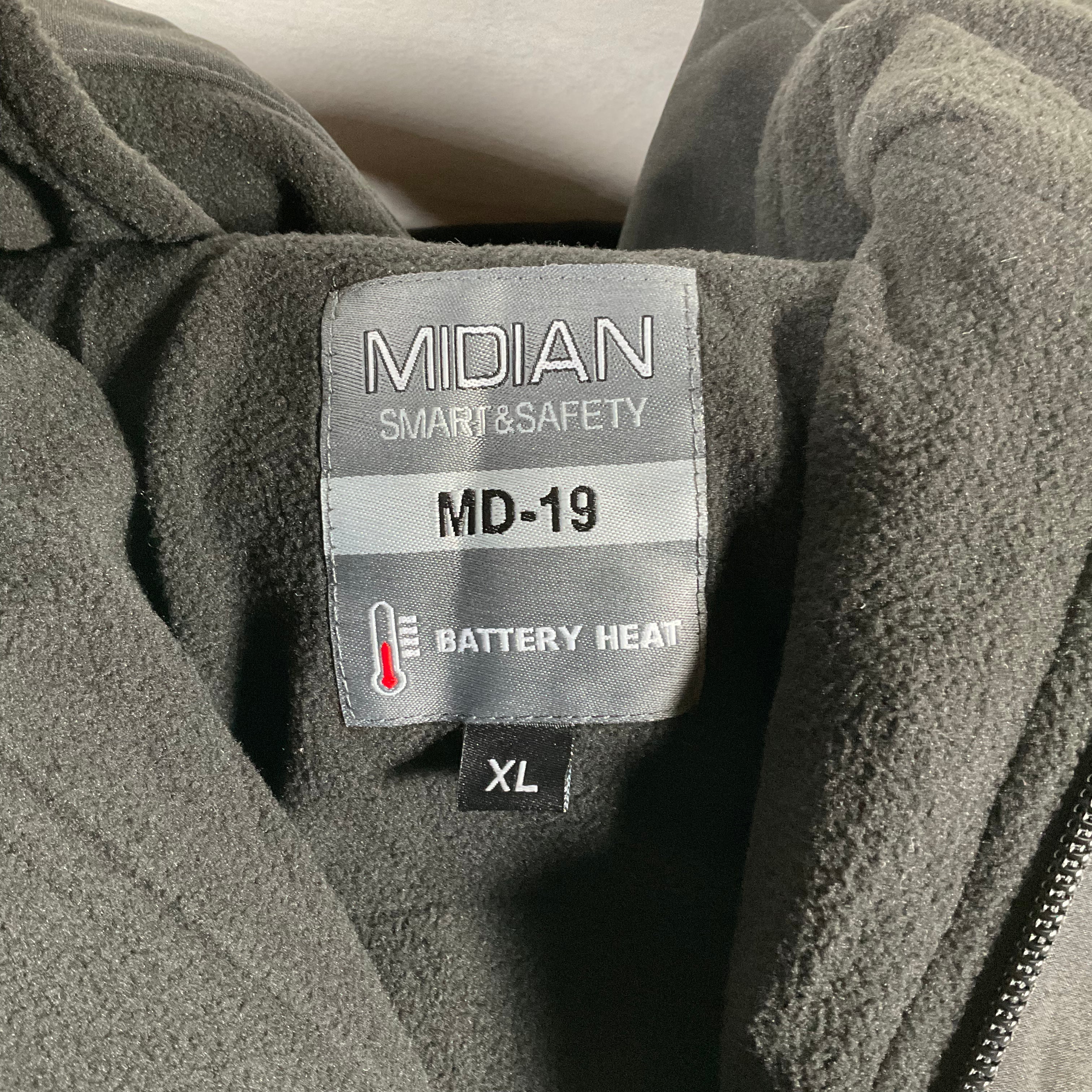 MIDIAN Womens Heated Jacket with Battery Pack-XL (7430775767278)